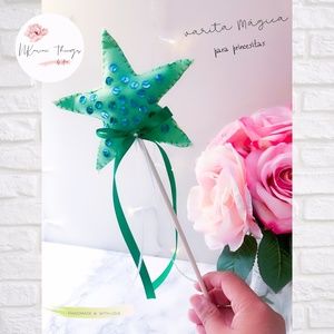 Handmade cute star wand  The cutest felt star shap